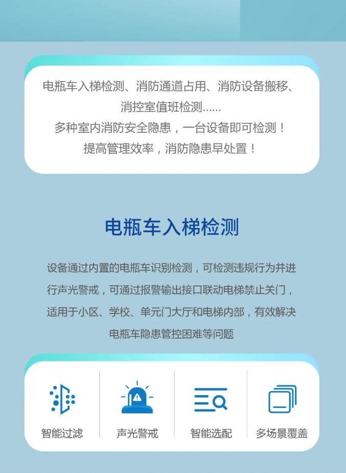 一機搞定電瓶車入梯檢測警示報警