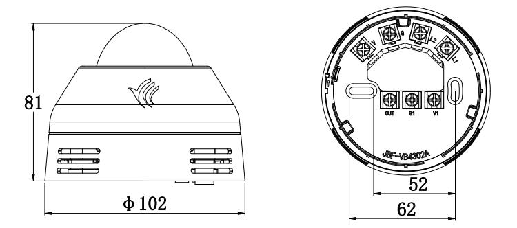 JBF4372R-C型無線聲光報警器安裝說明