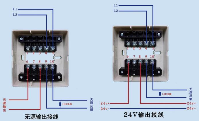 JF-M322A輸入輸出模塊接線圖