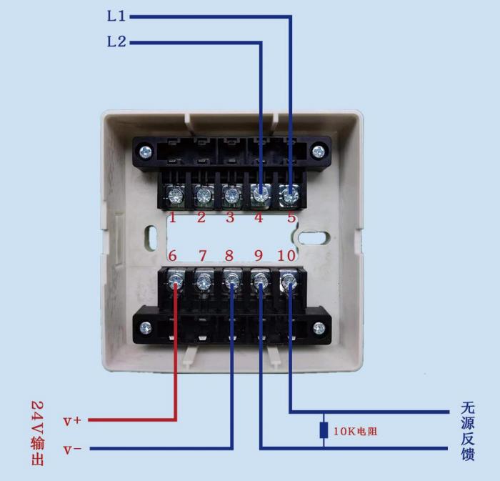 JF-M325輸入輸出模塊接線圖