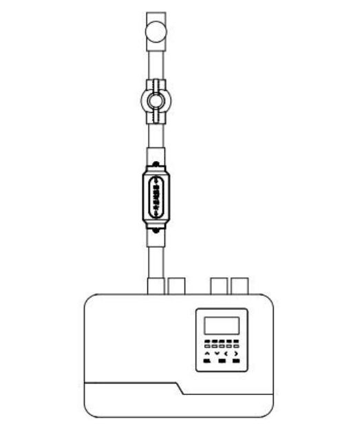 USC4991吸氣式干式過濾器安裝圖