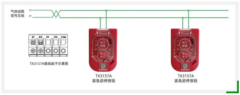 緊急啟停按鈕接線圖