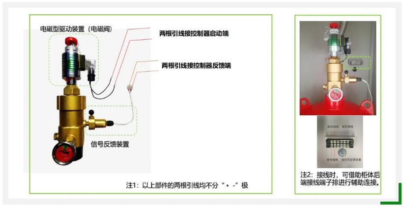 電磁閥及壓力開關(guān)接線圖