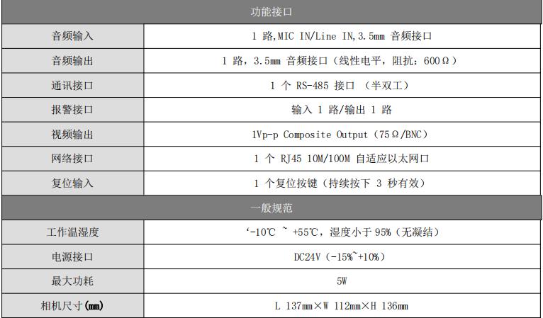 HK6902A圖像型火焰探測器技術(shù)參數(shù)