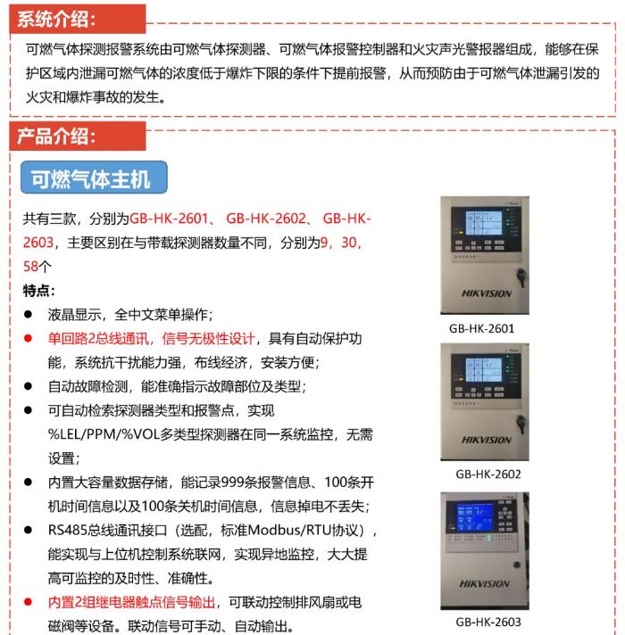 海康可燃氣體報警系統(tǒng)安裝調(diào)試指導文件