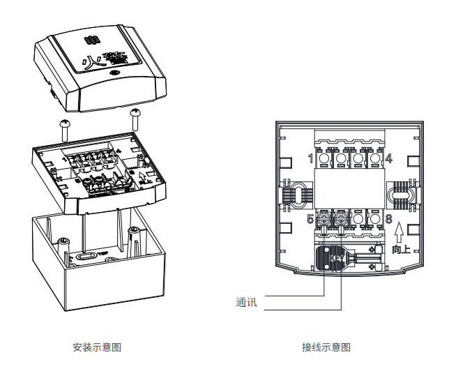 FCI2-P800A-LP兩線制聲光警報器