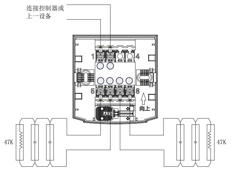 FCI2-MM800D雙輸入模塊接線圖