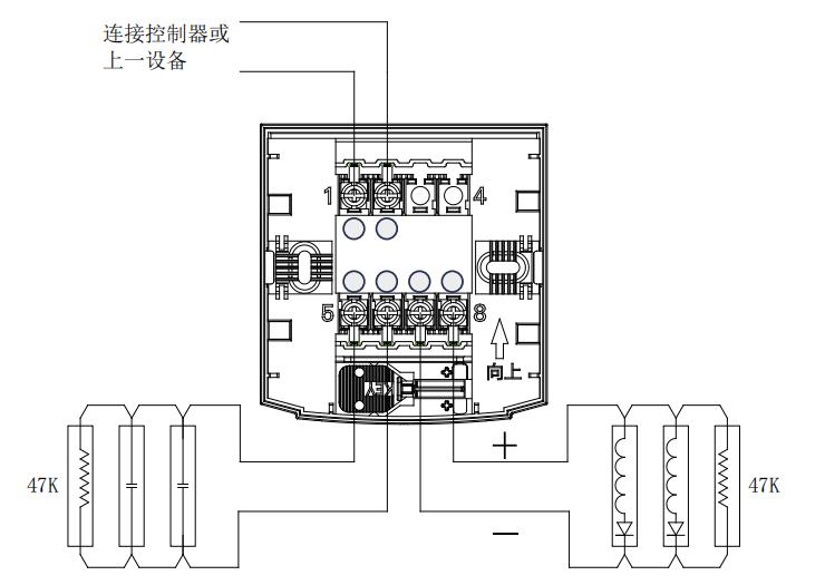 FCI2-CMM800PC兩線制輸入輸出模塊接線圖