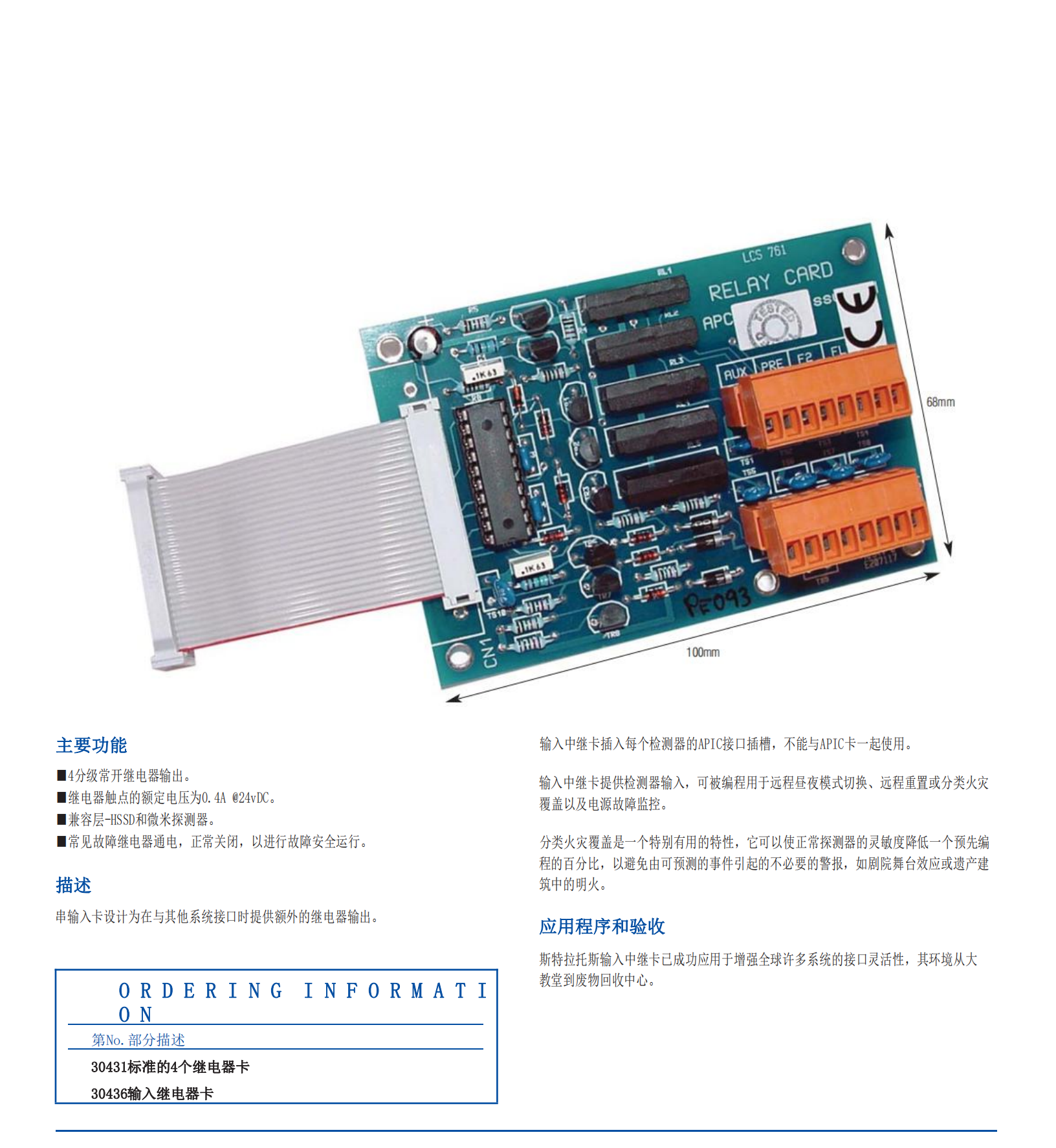 輸入輸出繼電卡