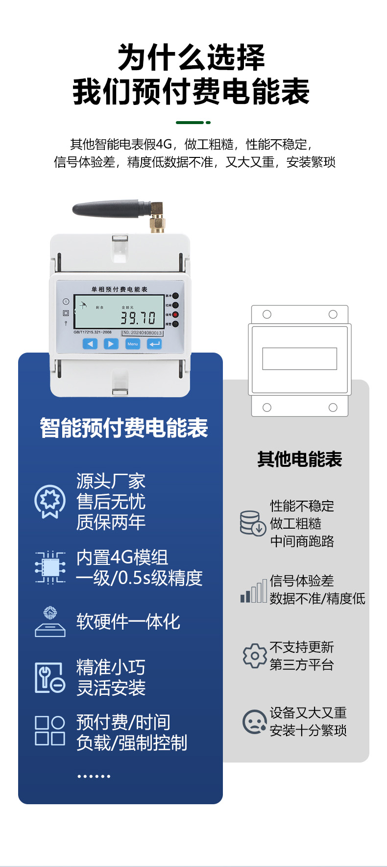 MSK-2020-D-Y-D4-4G單相預(yù)付費(fèi)電表