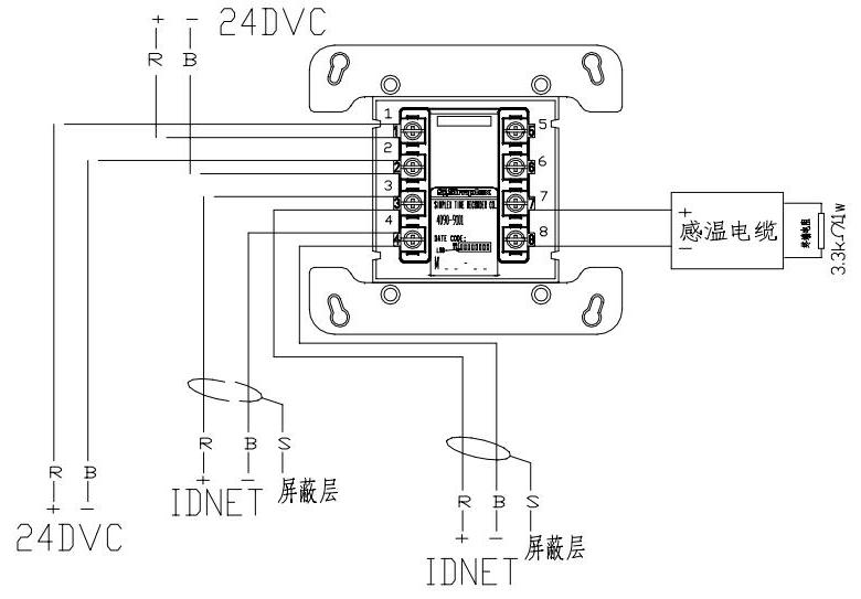 4090-9101探測(cè)模塊接線圖