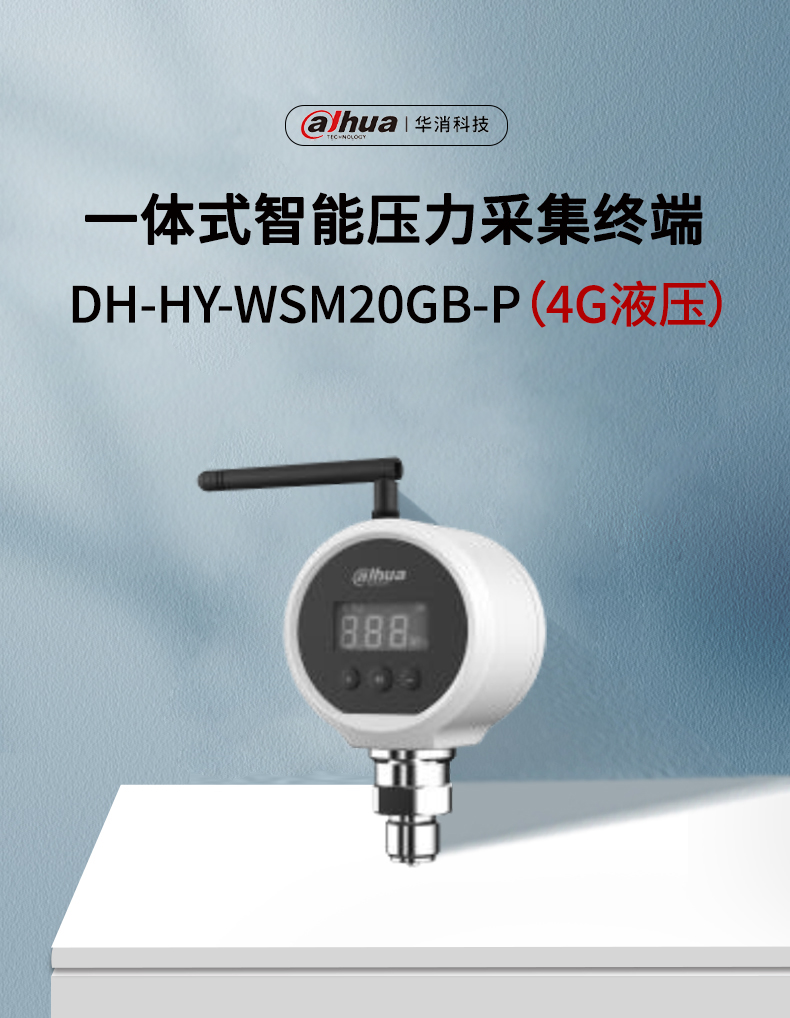 DH-HY-WSM20GB-P一體式智能壓力采集終端產(chǎn)品展示