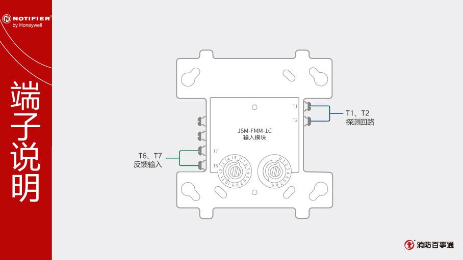 諾帝菲爾JSM-FMM-1C輸入模塊端子說明