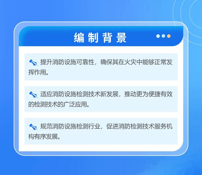 GB/T 44481-2024《建筑消防設(shè)施檢測(cè)技術(shù)規(guī)范》編制背景