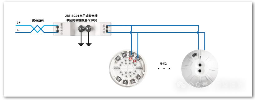 JTG-H-JBF4384A-Ex點型紅外火焰探測器接線圖