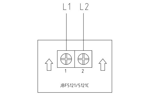 J-SAP-JBF5121C手動(dòng)火災(zāi)報(bào)警按鈕接線圖
