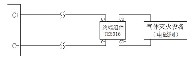 JBF5017氣體滅火控制器接線圖