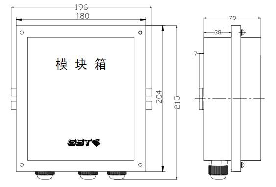 GST-LD-8331模塊箱結(jié)構(gòu)特征