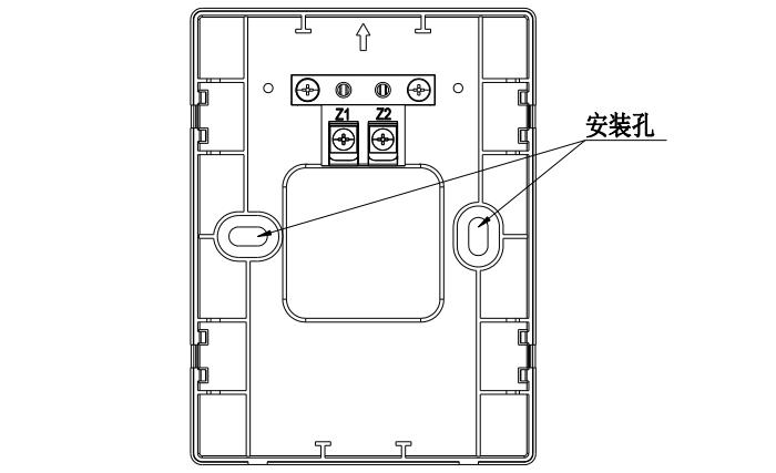 GST-HX-MN120C（EX）火災聲光警報器底殼示意圖