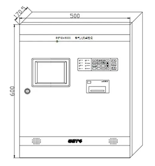 GST-DH9000壁掛式電氣火災(zāi)監(jiān)控設(shè)備