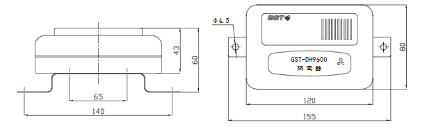 GST-DH9600總線隔離器
