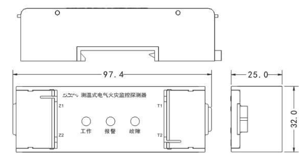 DH-GST-N3103測(cè)溫式電氣火災(zāi)監(jiān)控探測(cè)器