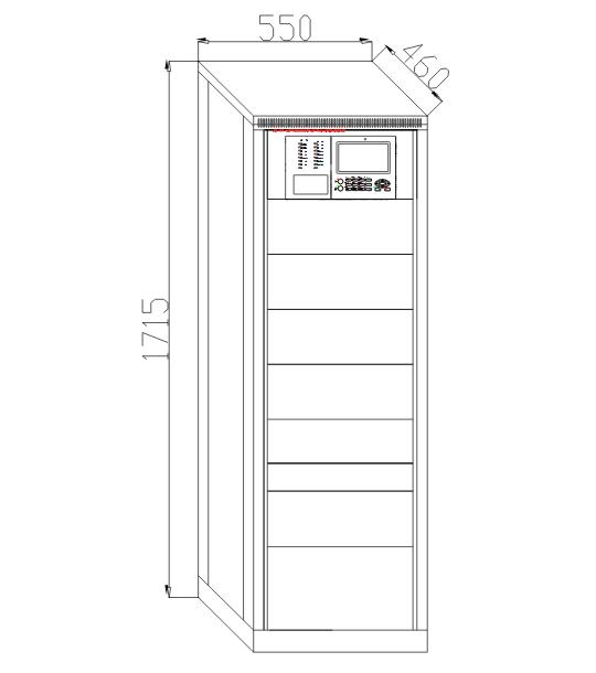 JB-KR-GSTN3200G可燃?xì)怏w報(bào)警控制器外形尺寸