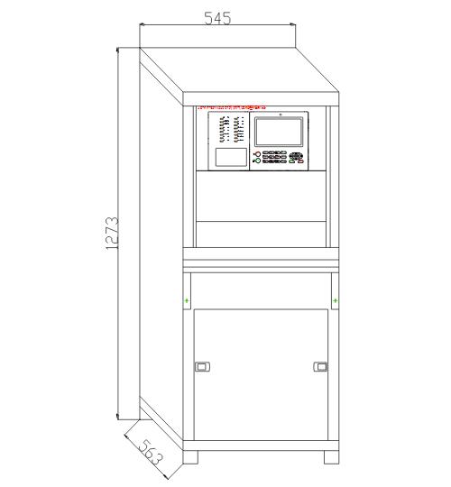 JB-KR-GSTN3200T可燃?xì)怏w報警控制器外形尺寸