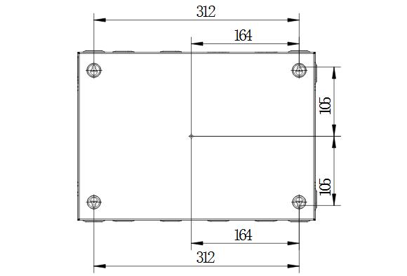 FW2601-P4吸氣式感煙火災(zāi)探測器安裝尺寸