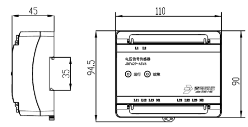JBF62P-ASV6電壓信號(hào)傳感器