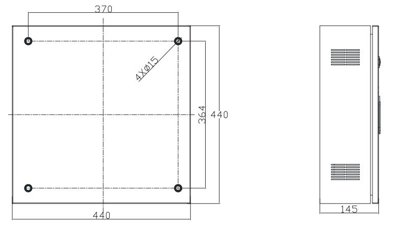 J-FP-0.25KVA-01應(yīng)急照明分配電裝置外形尺寸