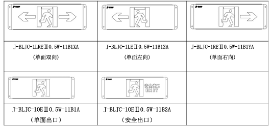 J-BLJC-1REⅡ0.5W-11B1YA集中電源集中控制型消防應急標志燈具 柔性標志燈 單面右向