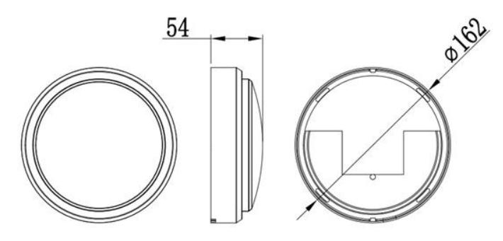 J-ZFZC-E3W-17X4A自帶電源集中控制型消防應急照明燈具外形尺寸自帶電源集中控制型消防應急照明燈具外形尺寸