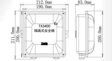 TX3400隔離式安全柵