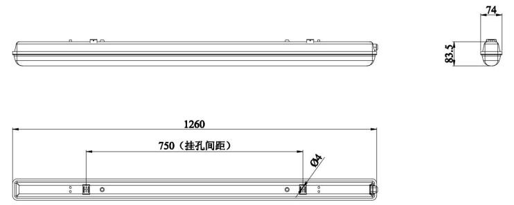 外形示意圖