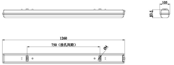 外形示意圖