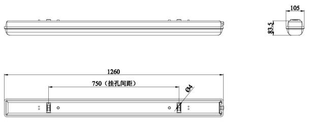 外形示意圖
