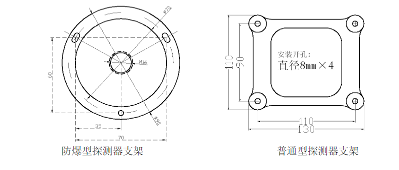 JTG-ZF-C34防爆點型紫外火焰探測器