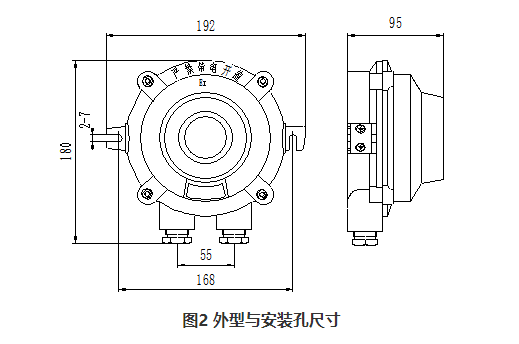 JDHW-1(對射型)防爆紅外光束感煙探測器