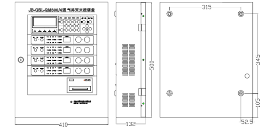JB-QBL-QM300/4氣體滅火控制器