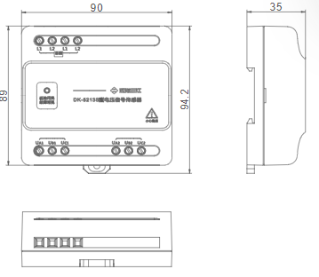 DK-5213S三相三線雙電源電壓信號傳感器