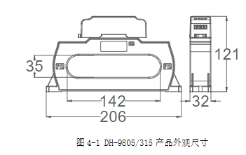 DH-9805型組合式電氣火災(zāi)監(jiān)控探測(cè)器