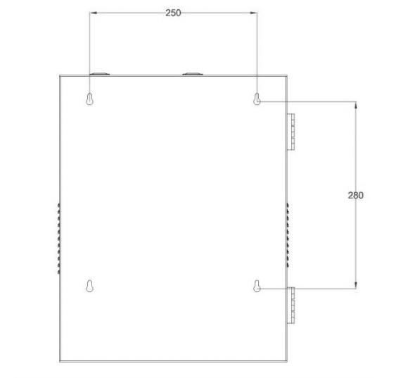 SA-YJ01余壓監(jiān)控器安裝尺寸