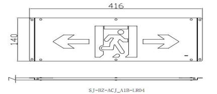 外形示意圖
