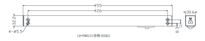 LD-FM6121防火門電動(dòng)閉門器 一體式閉門器