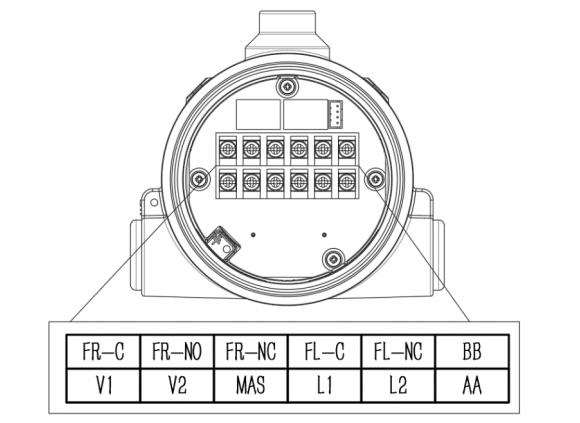 JTG-Z-JBF4385C-Ex點型紫外火焰探測器接線
