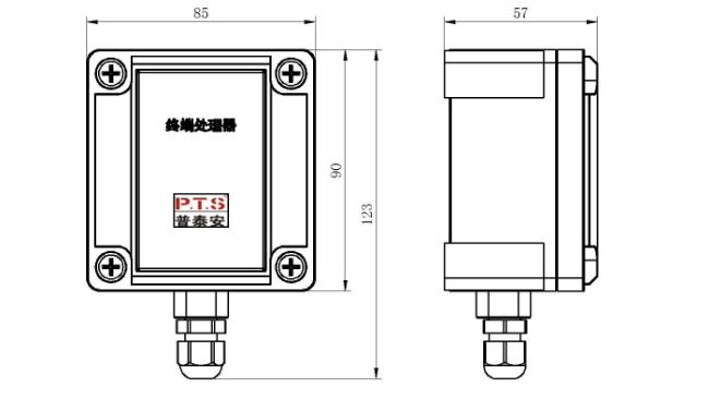 終端處理器外型尺寸