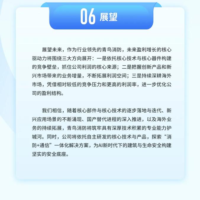 一圖讀懂青鳥消防2025年一季度報