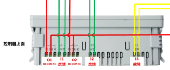 JBF-EQ01環(huán)境質(zhì)量控制器局部放大接線圖