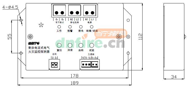 GST-DH9200-2結(jié)構(gòu)特征